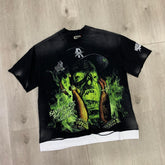 Rough Play Ghost Face Graphic T-Shirt