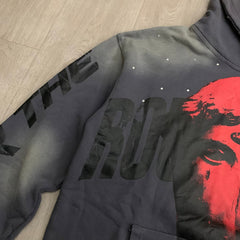 Rough Play Can't Feel My Face Graphic Hoodie