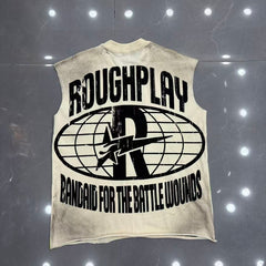 Rough Play Summer Graphic Tank Top