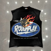 Rough Play Racing Graphic Tank Top