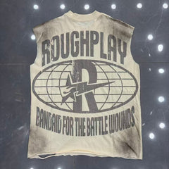 Rough Play Racing Graphic Tank Top