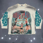 Rough Play Racing Graphic Long Sleeve T-Shirt
