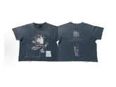 Paly Hollywood Distressed Washed Graphic T-Shirt