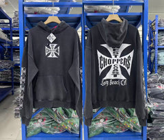West Coast Choppers Cross Eagle Fleece Hoodie