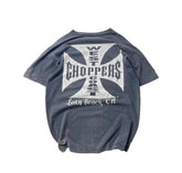 West Coast Choppers Cross Graphic Vintage T-Shirt