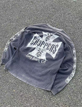 West Coast Choppers Cross Back Graphic Long Sleeve