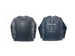 West Coast Choppers Skull Graphic Long Sleeve