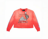 Paly Hollywood Heavyweight Washed Graphic Pullover Hoodie