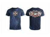 West Coast Choppers Cross Logo Graphic T-Shirt