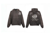 Paly Hollywood Distressed Washed Graphic Hoodie
