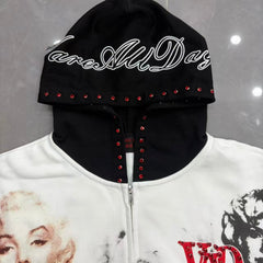 VARE ALL DAY Rockstar Graphic Hoodie