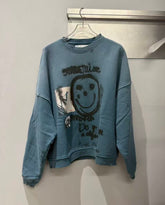 Paly Hollywood Graphic Print Crewneck Sweatshirt
