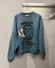 Paly Hollywood Graphic Print Crewneck Sweatshirt