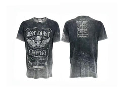 West Coast Choppers Skull Graphic T-Shirt