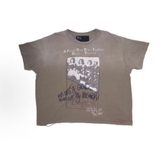 Paly Hollywood Vintage Wash Portrait Graphic T-Shirt