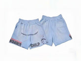 Paly Hollywood Distressed Graphic Sweat Shorts