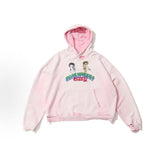Paly Hollywood Angel Graphic Vintage Pullover Hoodie