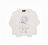 Paly Hollywood Sketch Graphic Long-Sleeve T-Shirt