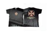 West Coast Choppers Butterfly Cross Graphic T-Shirt