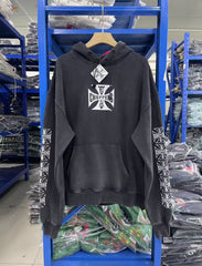 West Coast Choppers Cross Eagle Fleece Hoodie
