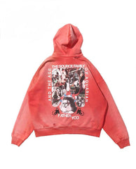 Paly Hollywood Heavy Fleece Graphic Pullover Hoodie