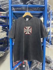 West Coast Choppers Eagle Graphic Vintage T-Shirt