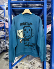 Paly Hollywood Graphic Print Crewneck Sweatshirt