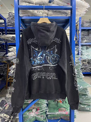 West Coast Choppers Winged Cross Hoodie