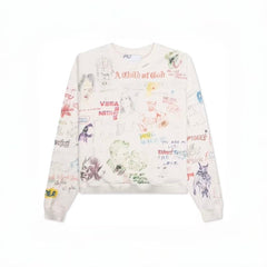 Paly Hollywood Melange Graphic Pullover Hoodie