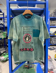Paly Hollywood Distressed Washed Graphic T-Shirt