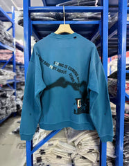Paly Hollywood Graphic Print Crewneck Sweatshirt