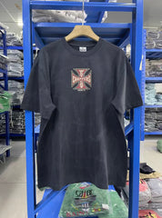 West Coast Choppers Cross Logo Graphic T-Shirt