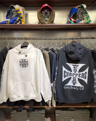 West Coast Choppers Cross Eagle Fleece Hoodie