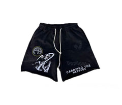 Paly Hollywood Vintage Graphic Shorts