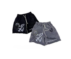 Paly Hollywood Vintage Graphic Shorts