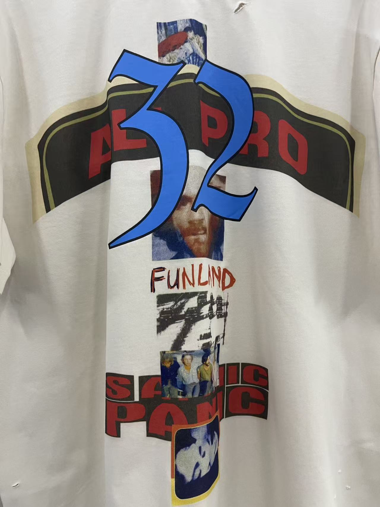 Paly Hollywood Creative Line Graphic T-Shirt