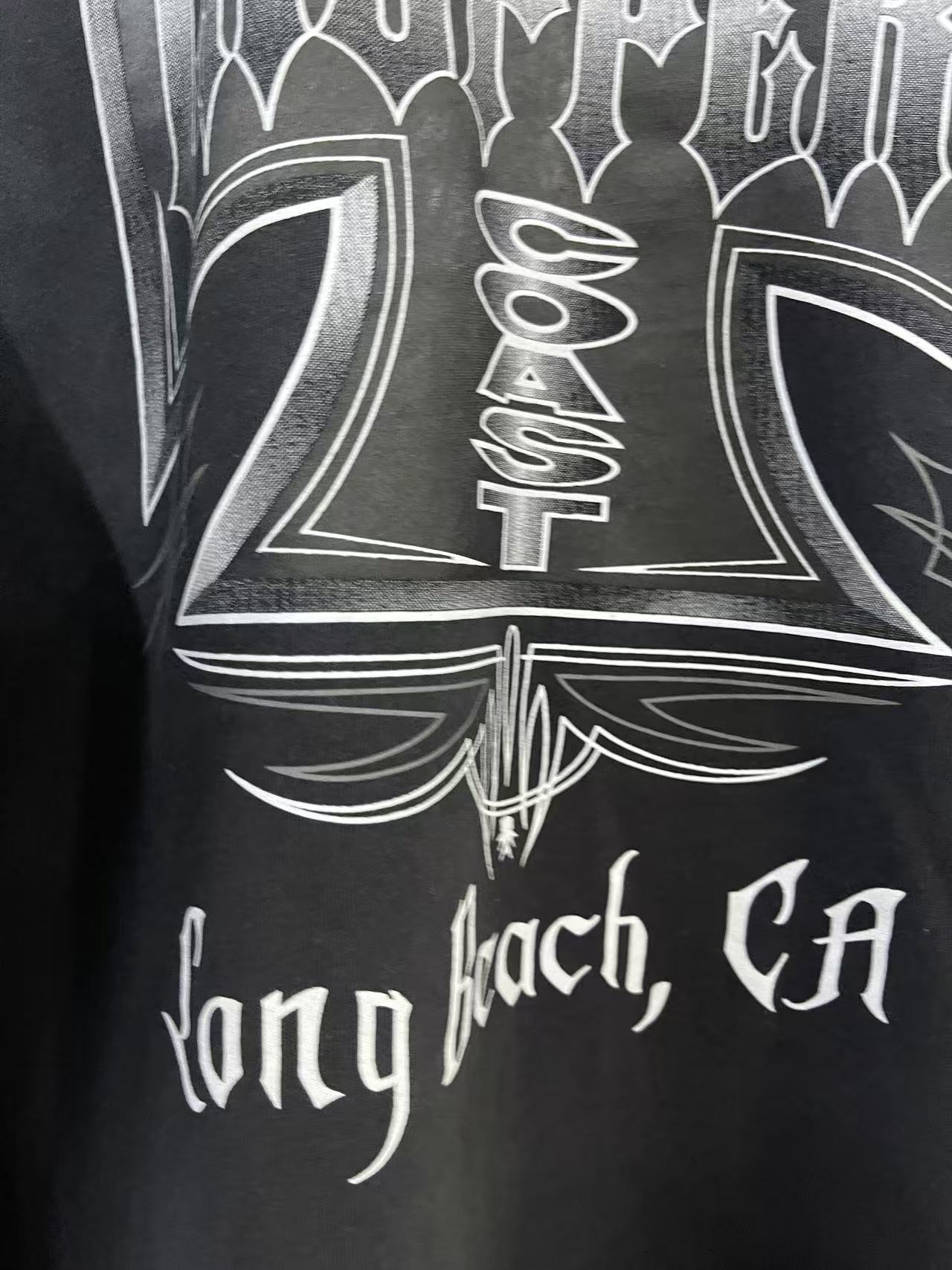 West Coast Choppers Skull Graphic Long Sleeve