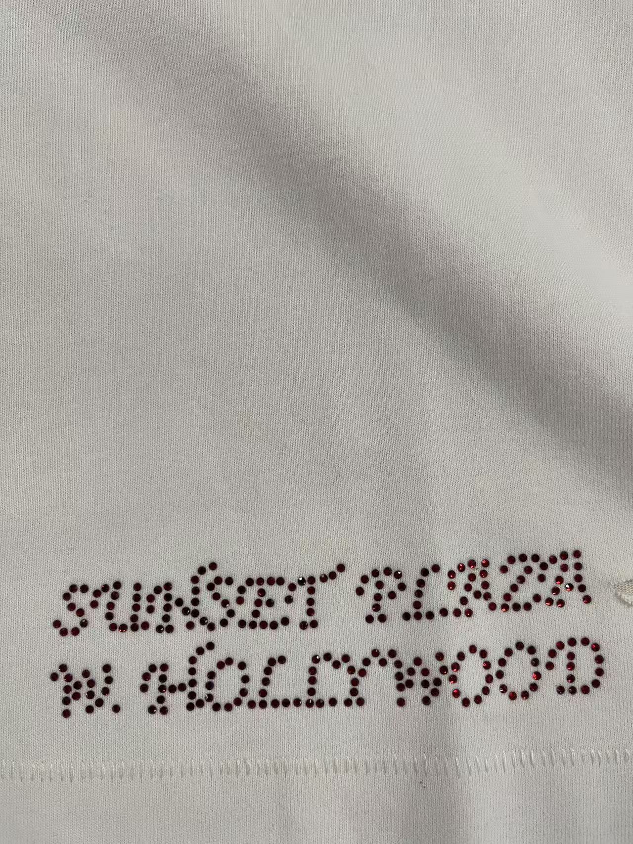 Paly Hollywood Artistic Line Graphic T-Shirt