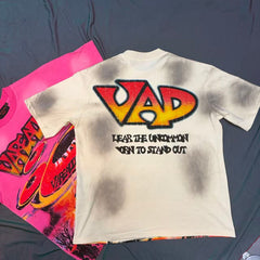 VARE ALL DAY Orange Graphic Tee