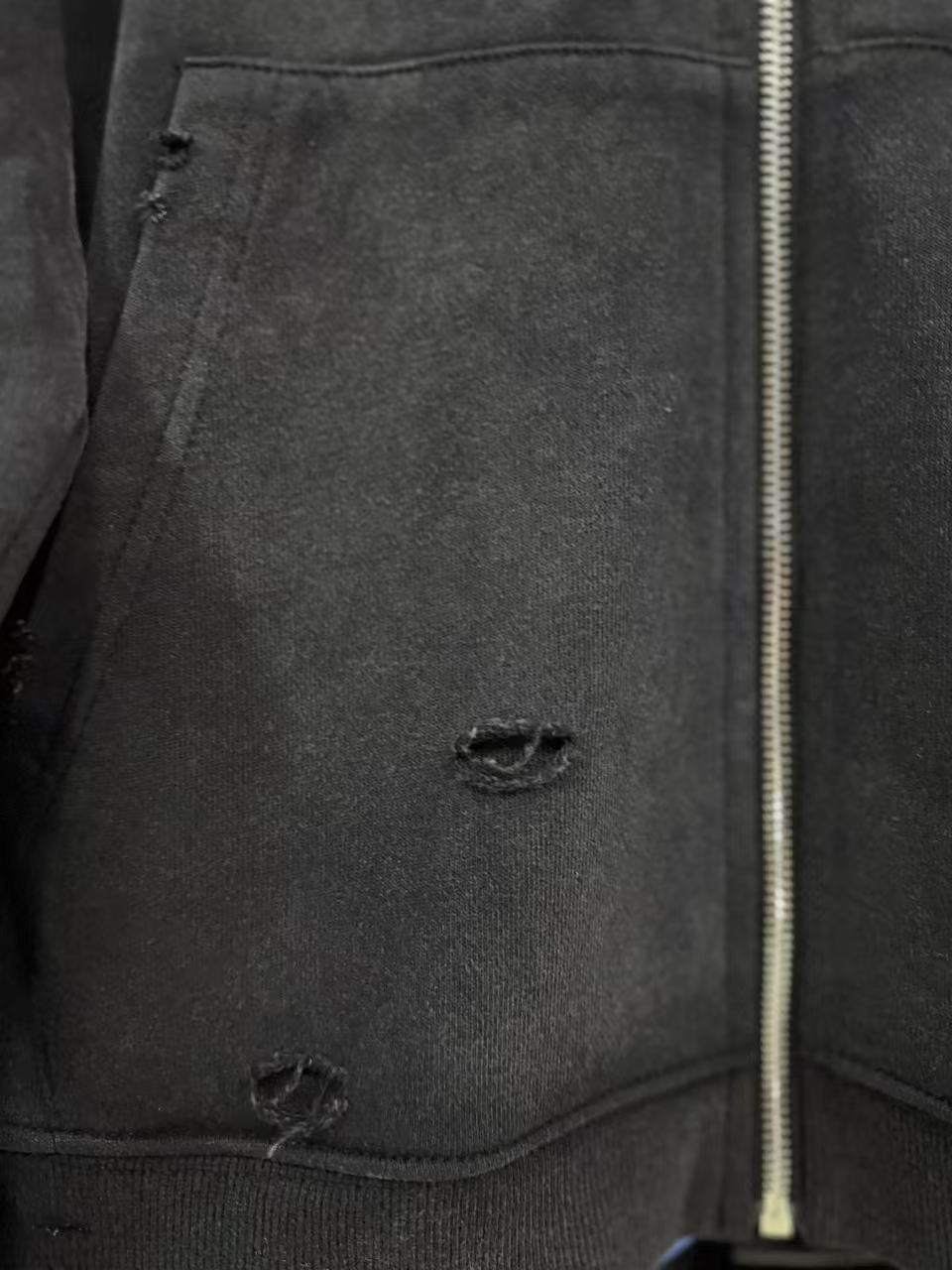 Paly Hollywood Distressed Washed Graphic Hoodie