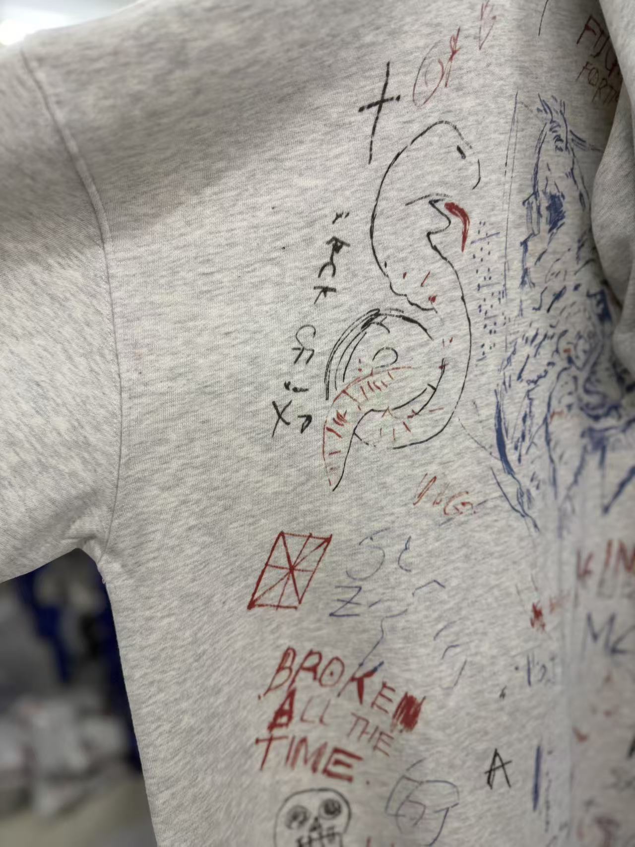 Paly Hollywood Heather Graphic Pullover Hoodie