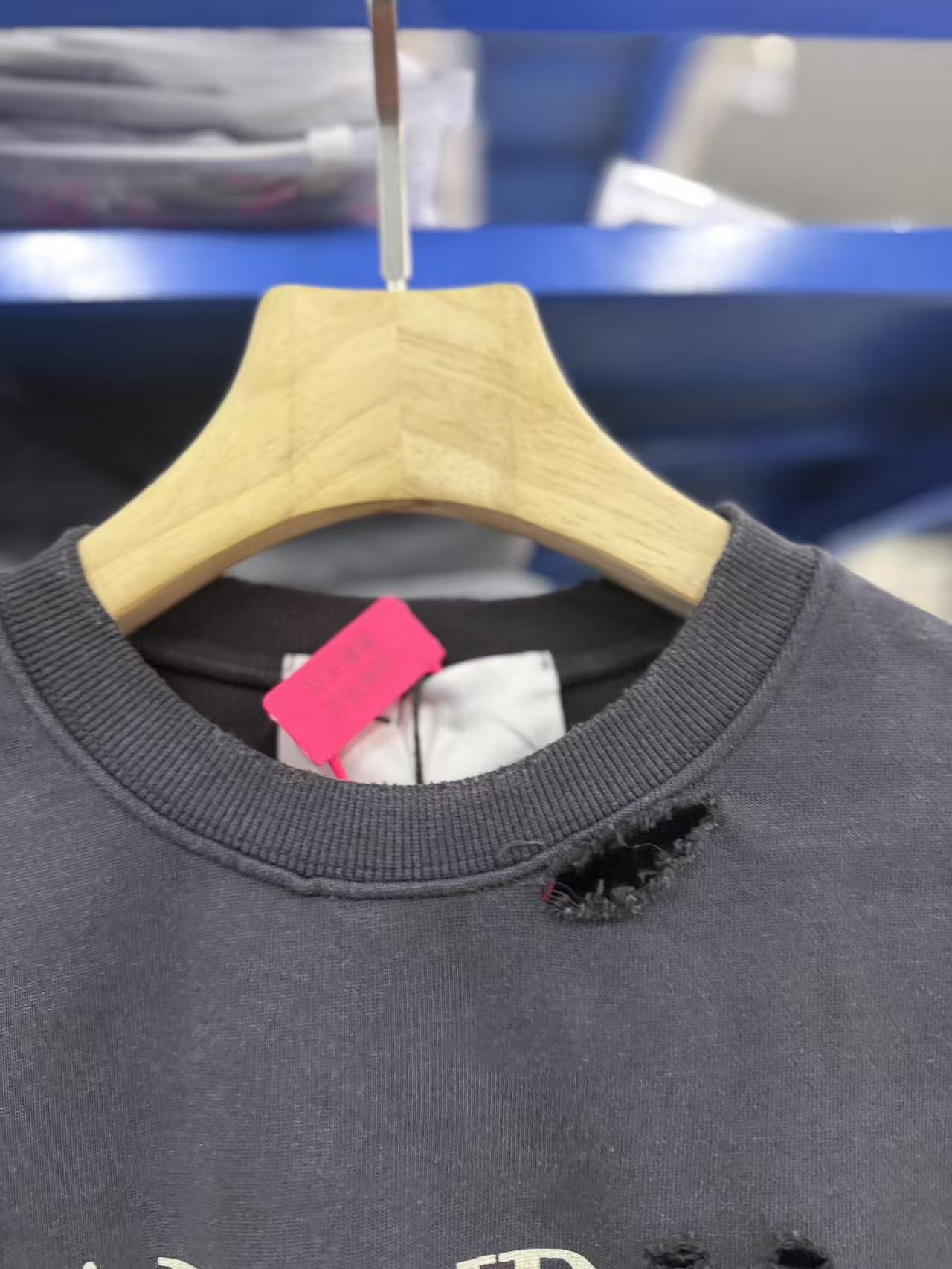 Paly Hollywood Minimal Logo Graphic Crewneck Sweatshirt