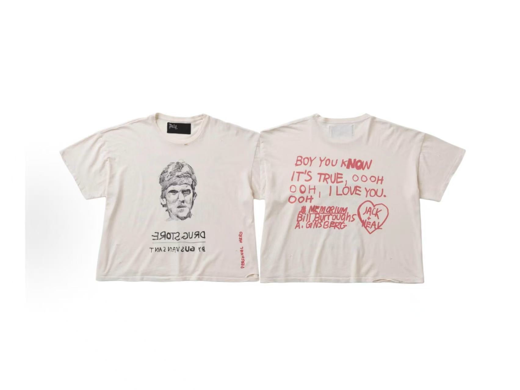 Paly Hollywood Graphic Print Vintage T-Shirt