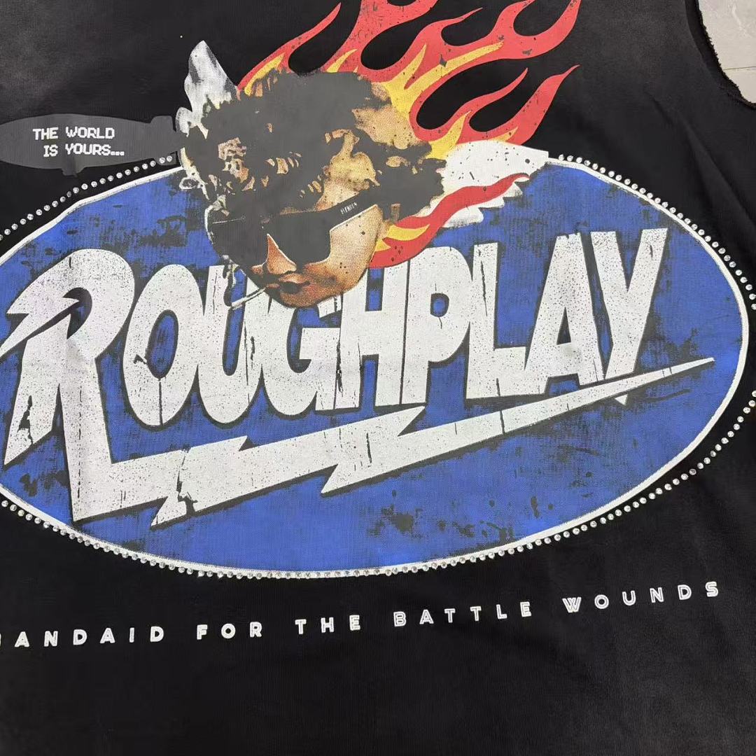 Rough Play Racing Graphic Tank Top