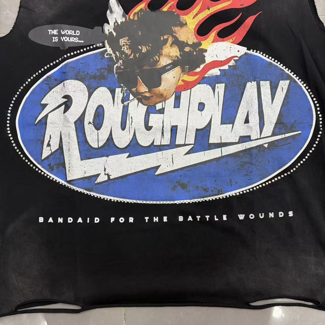 Rough Play Racing Graphic Tank Top