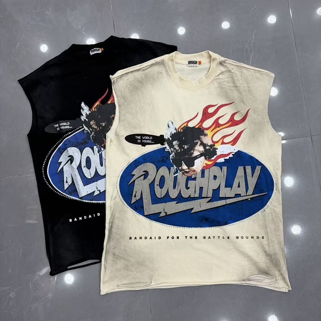 Rough Play Racing Graphic Tank Top