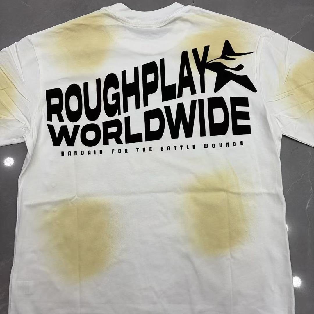 Rough Play Neon Artwork T-Shirt
