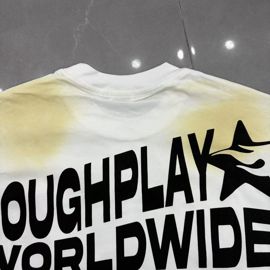 Rough Play Neon Artwork T-Shirt