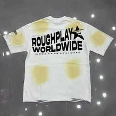 Rough Play Neon Artwork T-Shirt