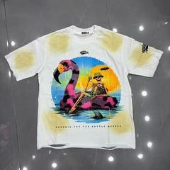 Rough Play Neon Artwork T-Shirt